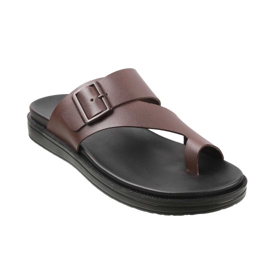 Men Brown Casual Slippers