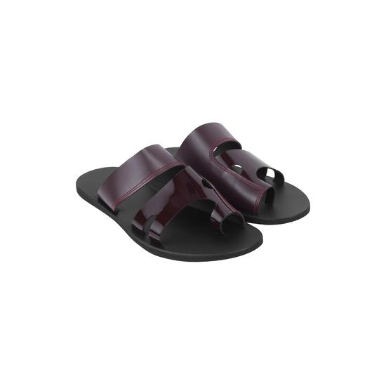Men Wine Casual Slippers