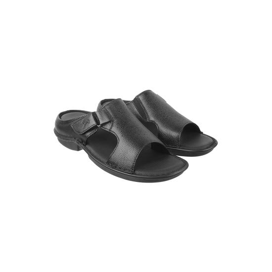Men Black Casual Slippers