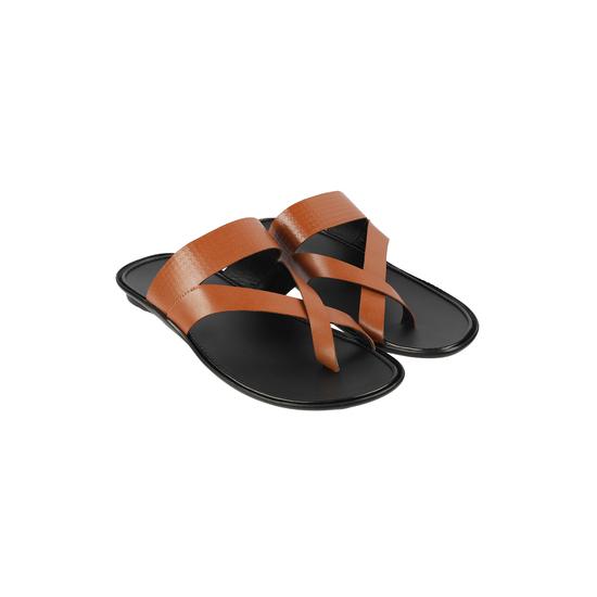 Men Tan Casual Slippers