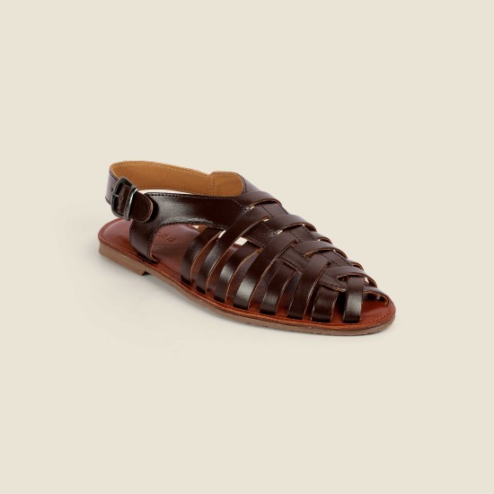 Men Brown Casual Sandals