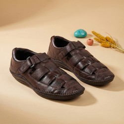 Men Brown Casual Sandals