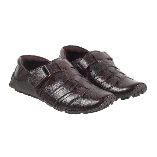 Men Brown Casual Sandals