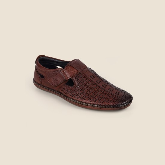 Men Brown Casual Sandals