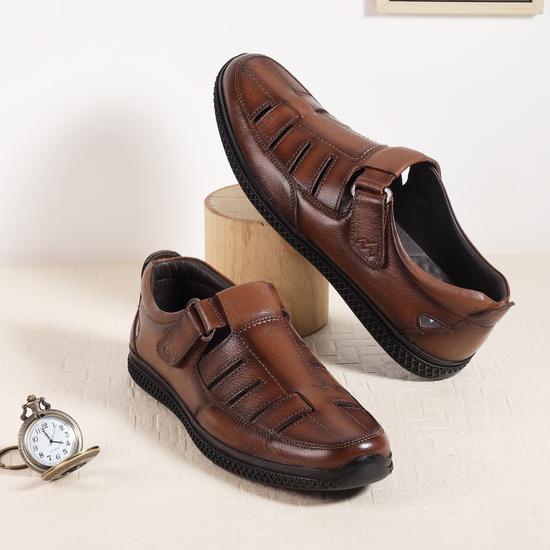 Men Tan Casual Sandals