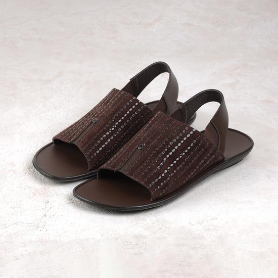 Men Brown Casual Sandals