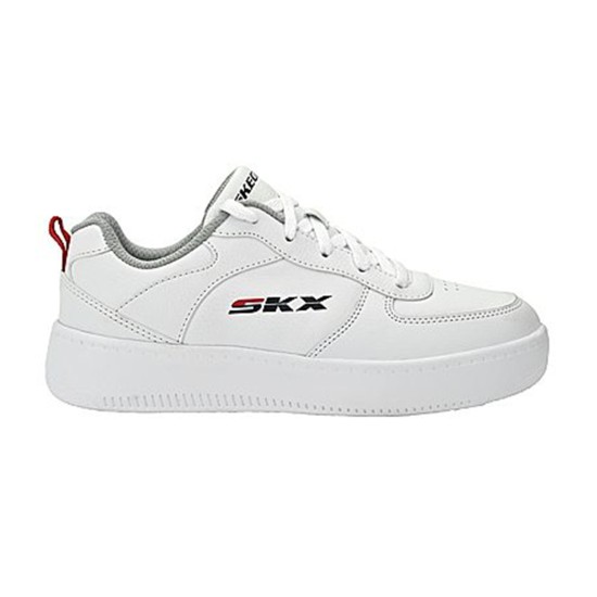 Girls White Sports Sneakers