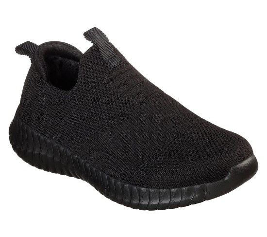 Boys Black Sports Sneakers