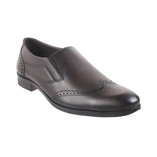 Men Brown Formal Moccasin