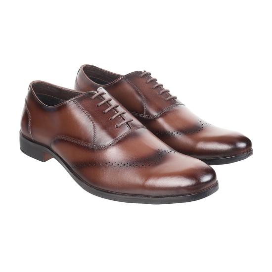 Men Brown Formal Brogue