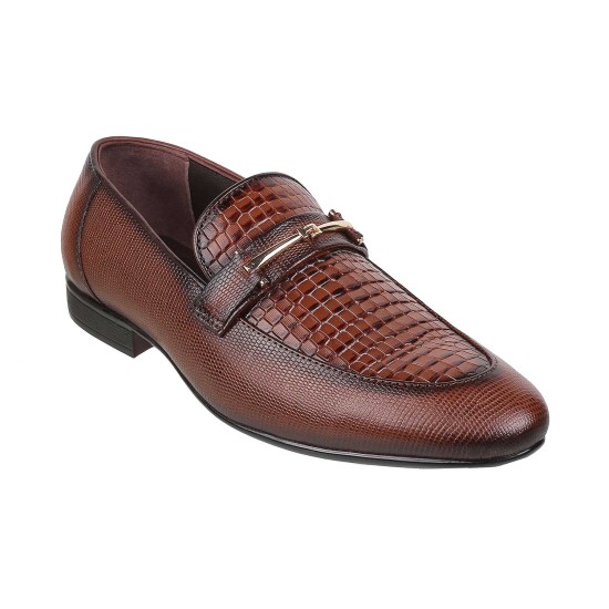 Men Tan Formal Moccasin