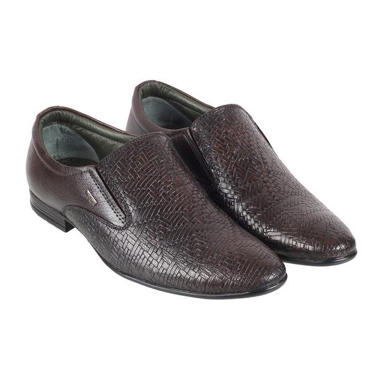 Men Brown Formal Moccasin