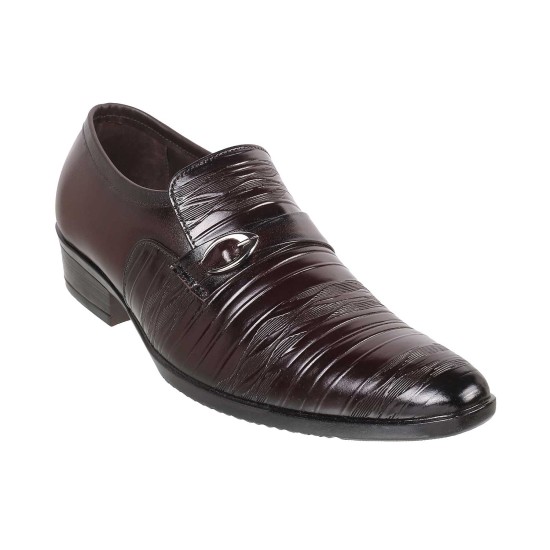 Men Brown Formal Moccasin