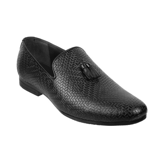 Men Black Formal Moccasin