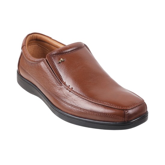 Men Brown Formal Moccasin