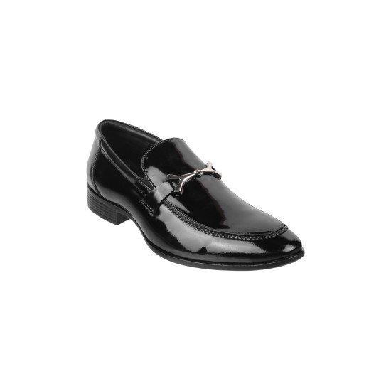Men Black Party Moccasin
