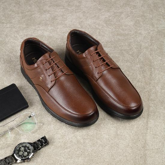 Men Tan Casual Lace Up