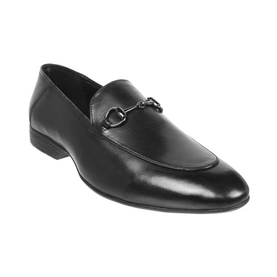 Men Black Formal Moccasin