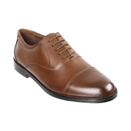 Men Tan Formal Oxford