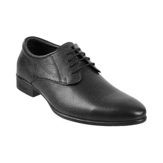 Men Black Formal Lace Up