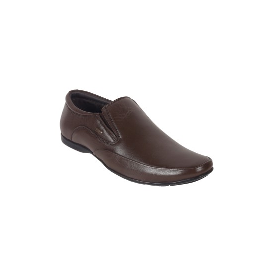 Men Brown Formal Moccasin