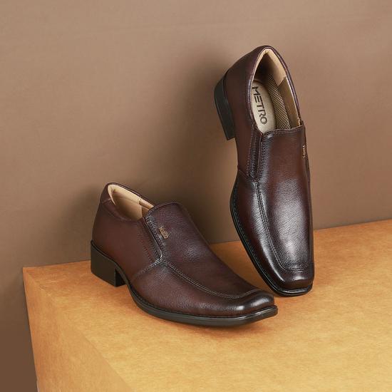 Men Brown Formal Moccasin
