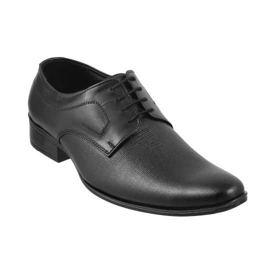 Men Black Formal Lace Up