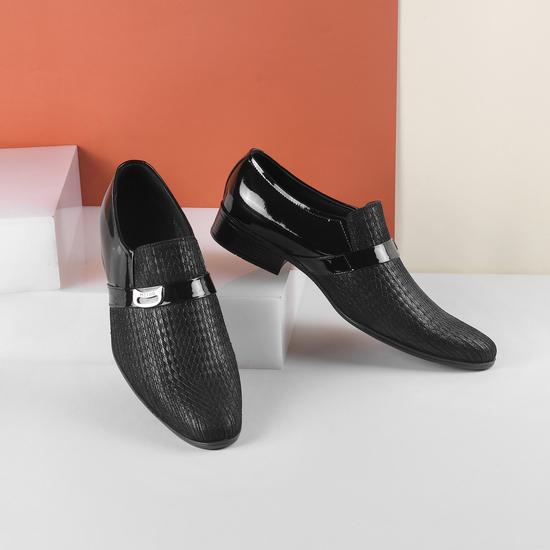Men Black Party Moccasin
