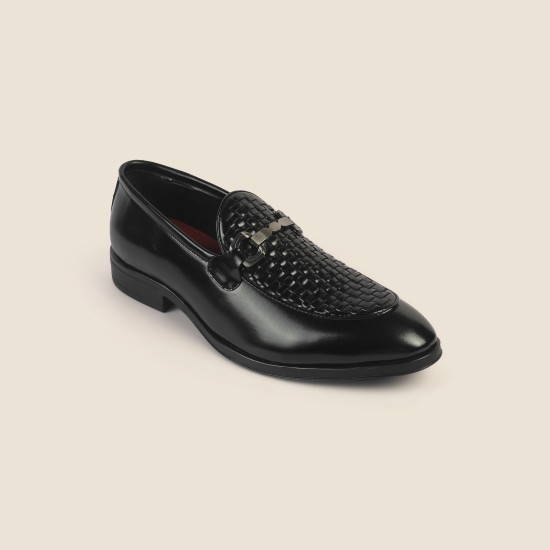 Men Black Formal Moccasin