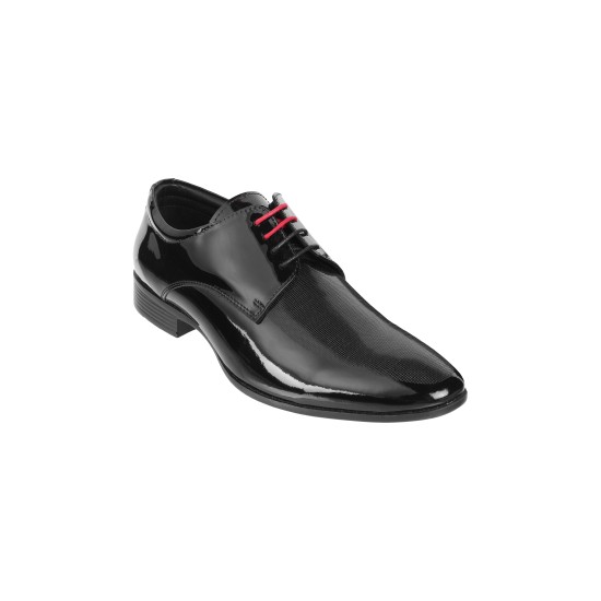 Men Black Party Lace Up