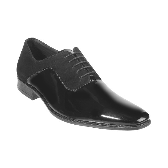 Men Black Party Lace Up