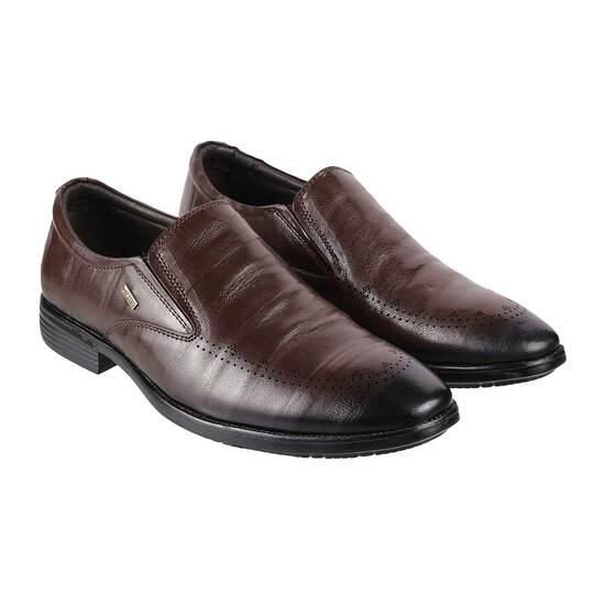 Men Brown Formal Moccasin
