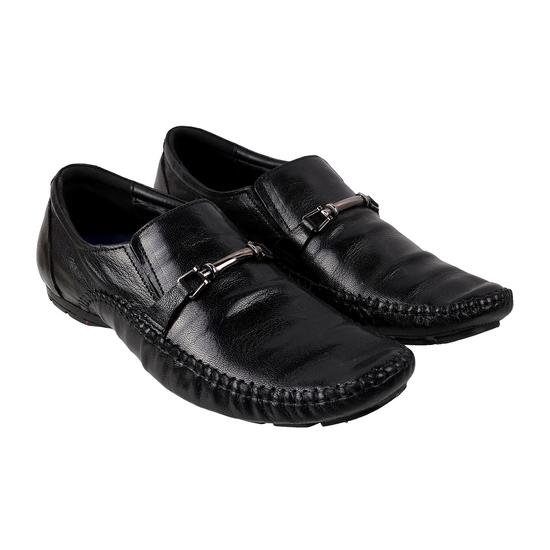 Men Black Casual Loafers