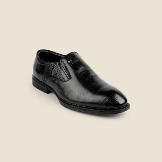 Men Black Formal Moccasin