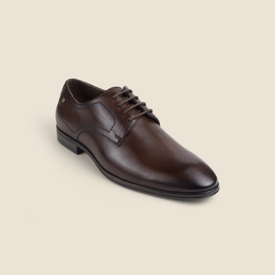 Men Brown Formal Lace Up