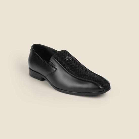 Men Black Formal Moccasin