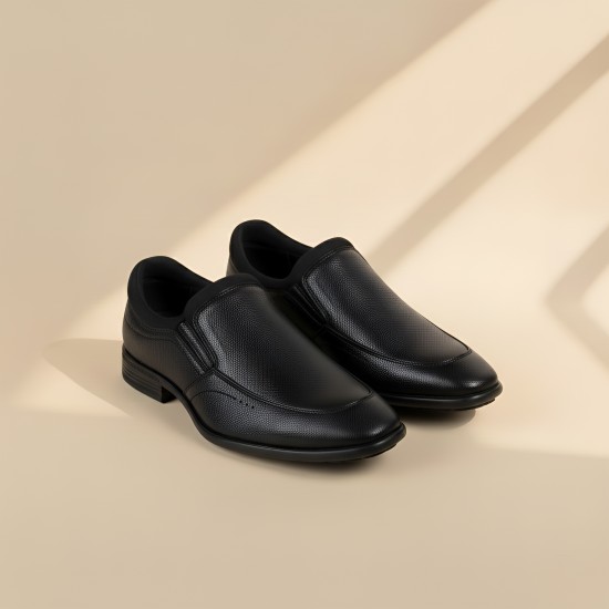 Men Black Formal Moccasin