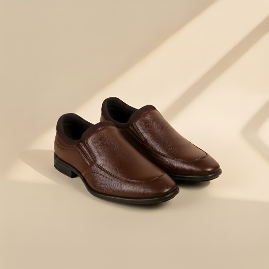 Men Tan Formal Moccasin