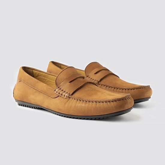 Men Tan Casual Loafers