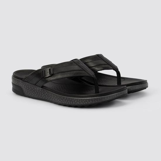 Men Black Casual Slippers
