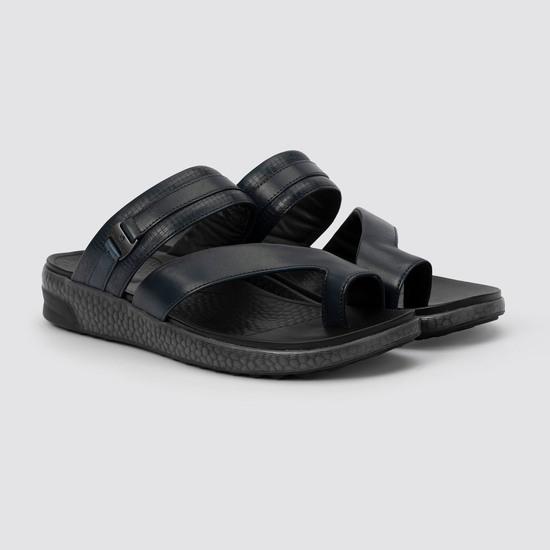 Men Blue-navy Casual Slippers