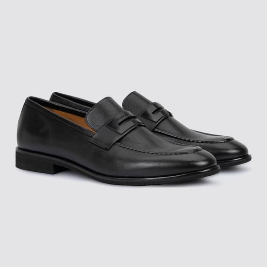 Men Black Formal Moccasin