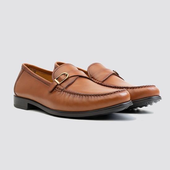 Men Tan Casual Loafers