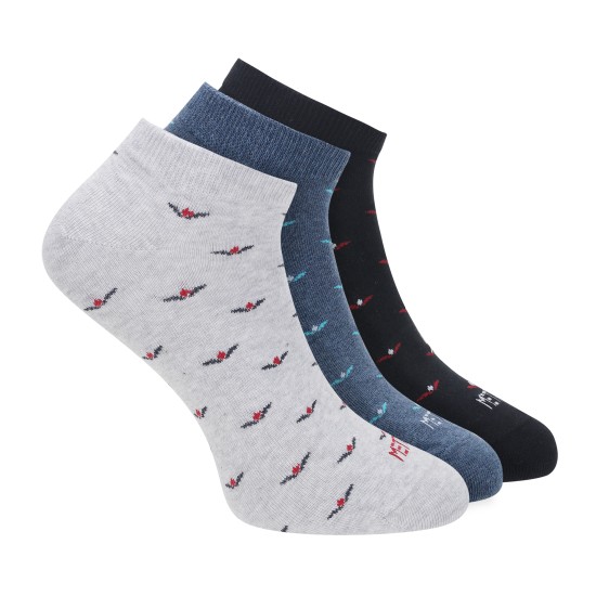 Men Assorted Ankle Length Socks Pack of 3