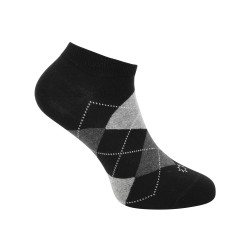 Men Black Socks Ankle Length