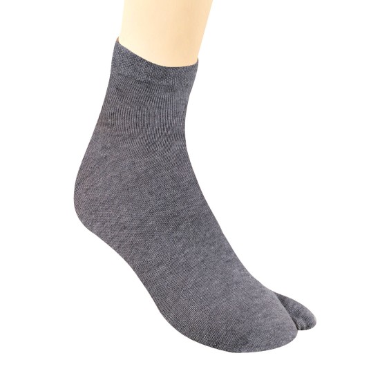 Men Light-grey Half Length Socks