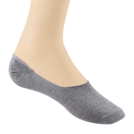 Men Grey Loafer Socks