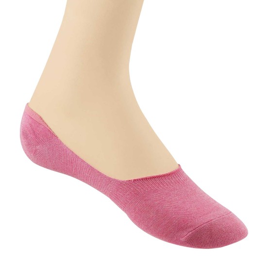 Women Pink Loafer Socks