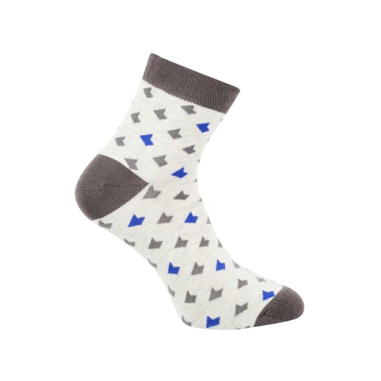 Men Beige Half Length Socks