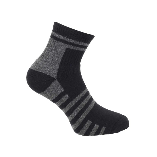 Men Black Half Length Socks